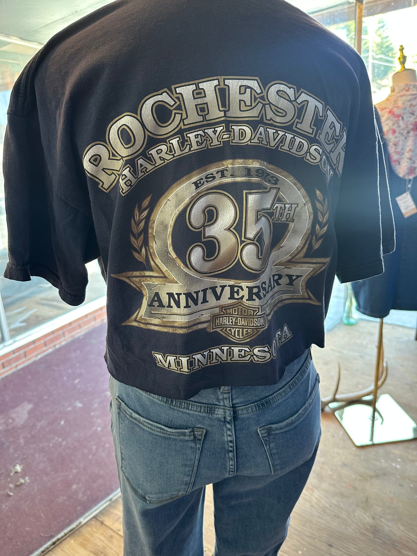 Upcycled Harley Davidson Tanks and Tees