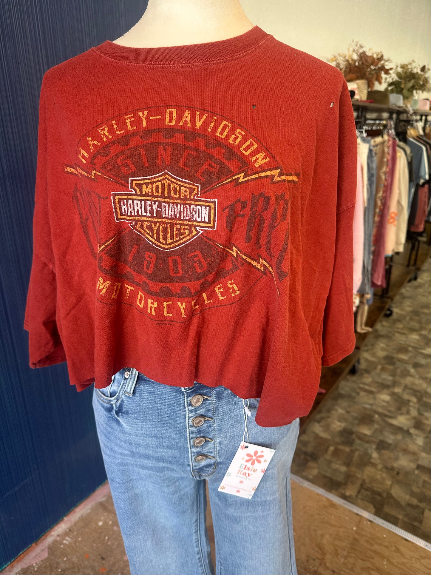 Upcycled Harley Davidson Tanks and Tees