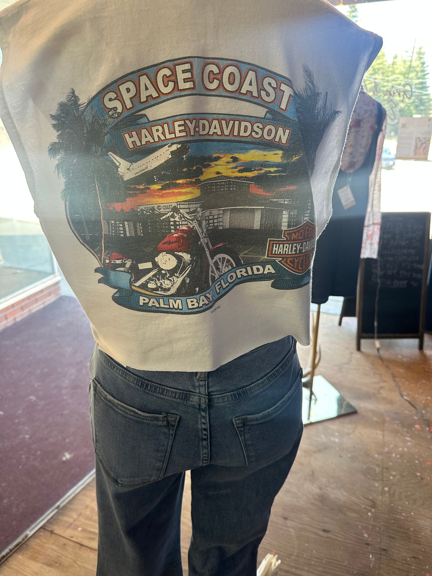 Upcycled Harley Davidson Tanks and Tees
