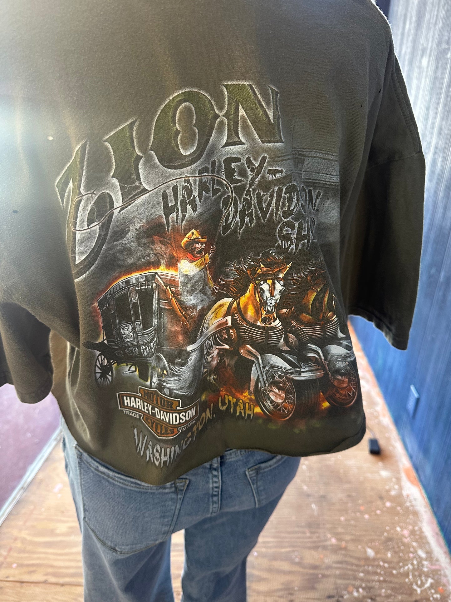Upcycled Harley Davidson Tanks and Tees