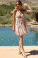 Blushing Breeze Mini Dress