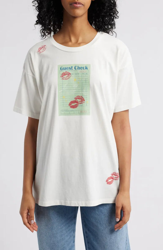 Daydreamer Guest Check Tee