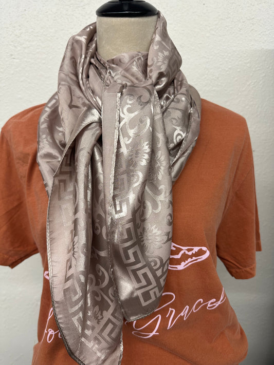 Tan Jacquard