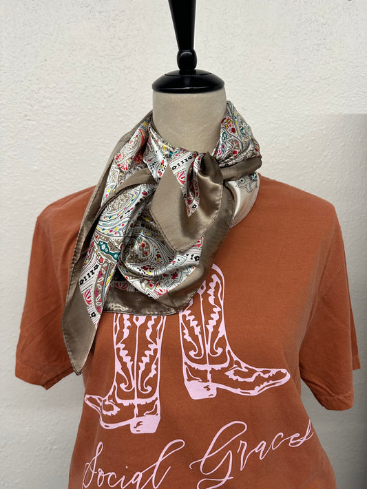 Tan Floral