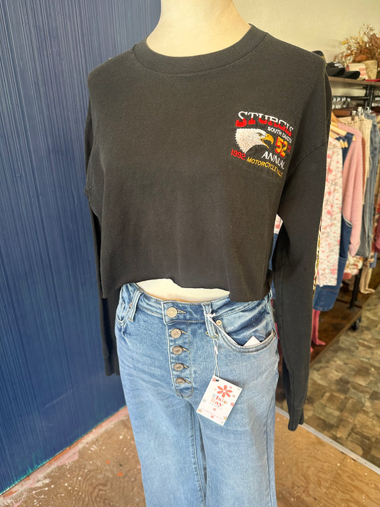 Upcycled Harley Davidson Long Sleeves and Sweatshirts