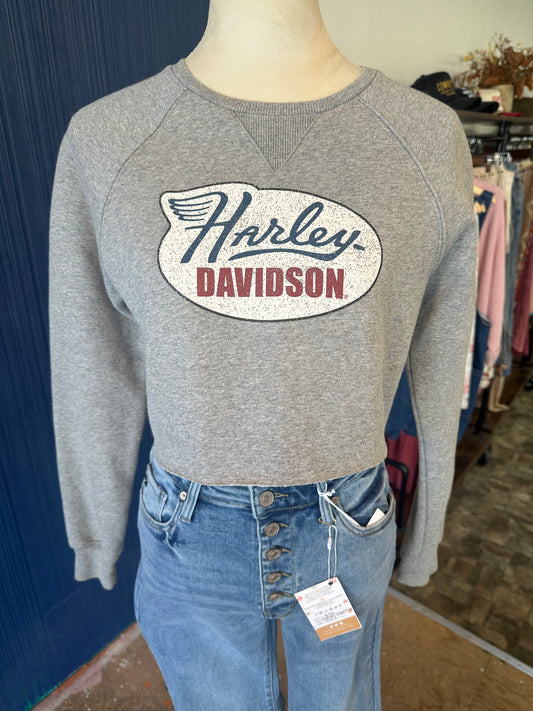 Upcycled Harley Davidson Long Sleeves and Sweatshirts