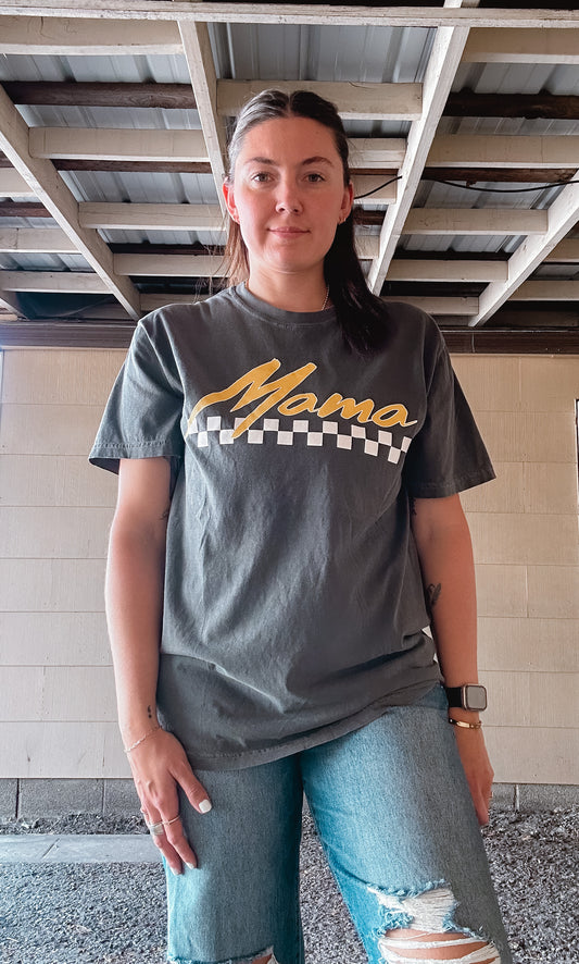 Mama Checker Graphic Tee