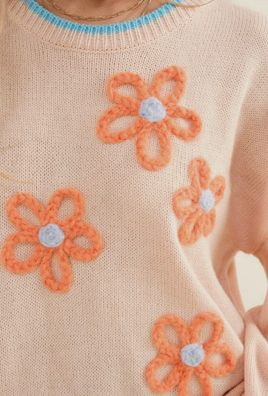 Flower Sweater